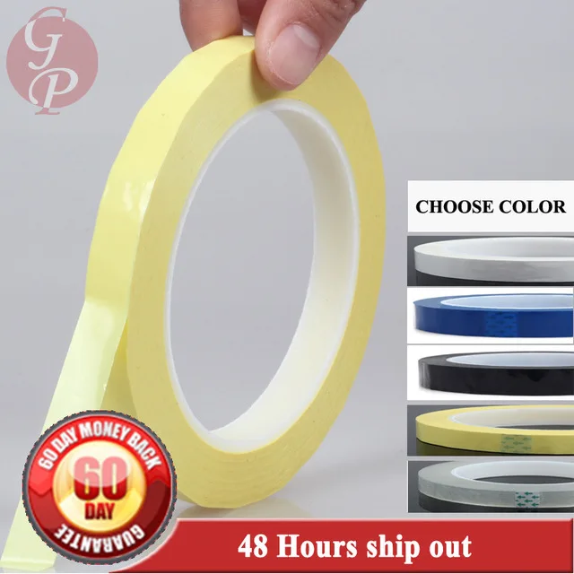 

Color Choose, 1x (50mm*66M*0.06mm) Insulating Mylar Tape for LED Transformer Motor Wrap, Coil Pack, Hi-Temp Resistant