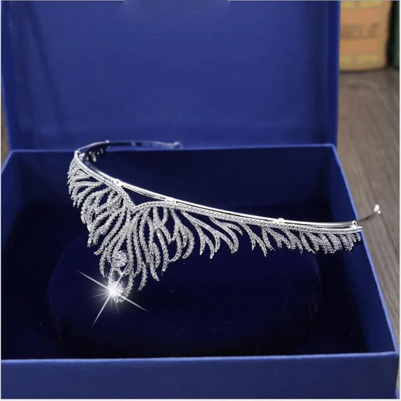 Великолепный Женский головной убор со стразами диадема и ободок для волос короны