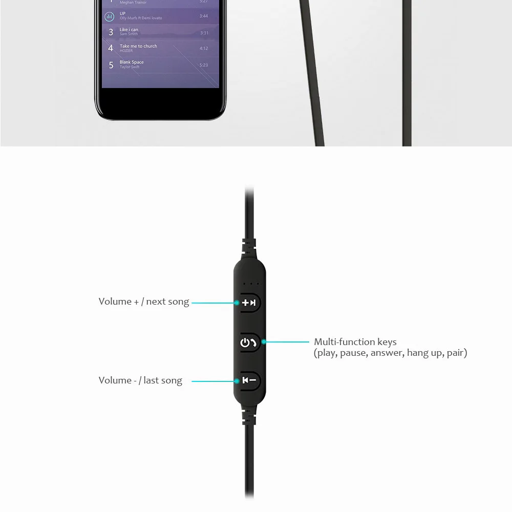 CBAOOO, Bluetooth наушники, беспроводные наушники, Bluetooth гарнитура, висячая шея, водонепроницаемая, Спортивная, керамическая, с микрофоном для мобильного телефона