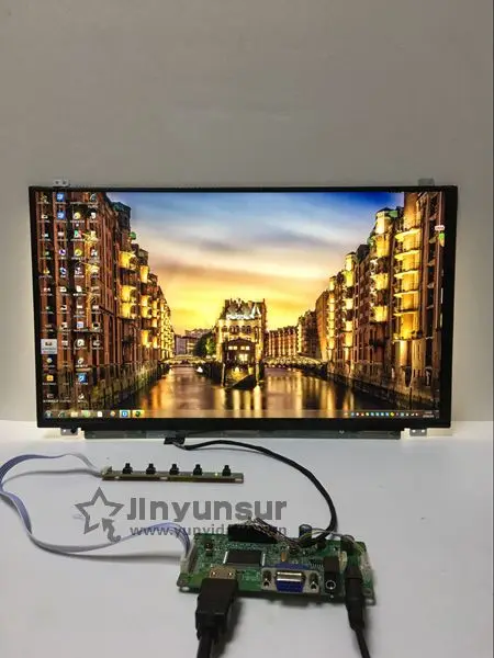 17 3 дюймовый 1920*1080 IPS Экран Дисплей HDMI + VGA плата драйвера ЖК панель модуль монитора