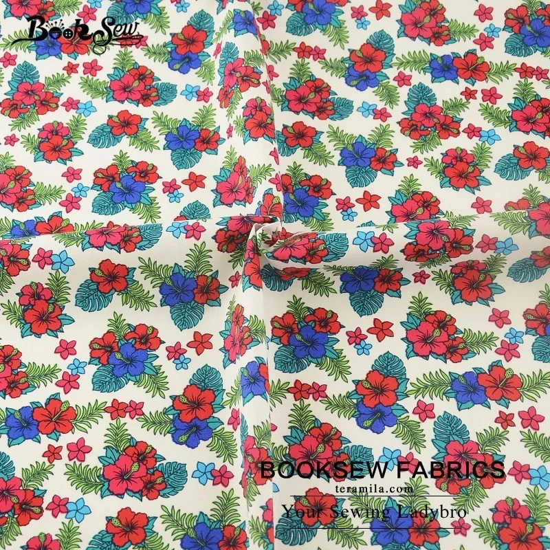 Тканевая мягкая швейная ткань Booksew 100% хлопок поплин для рукоделия одежда поделок