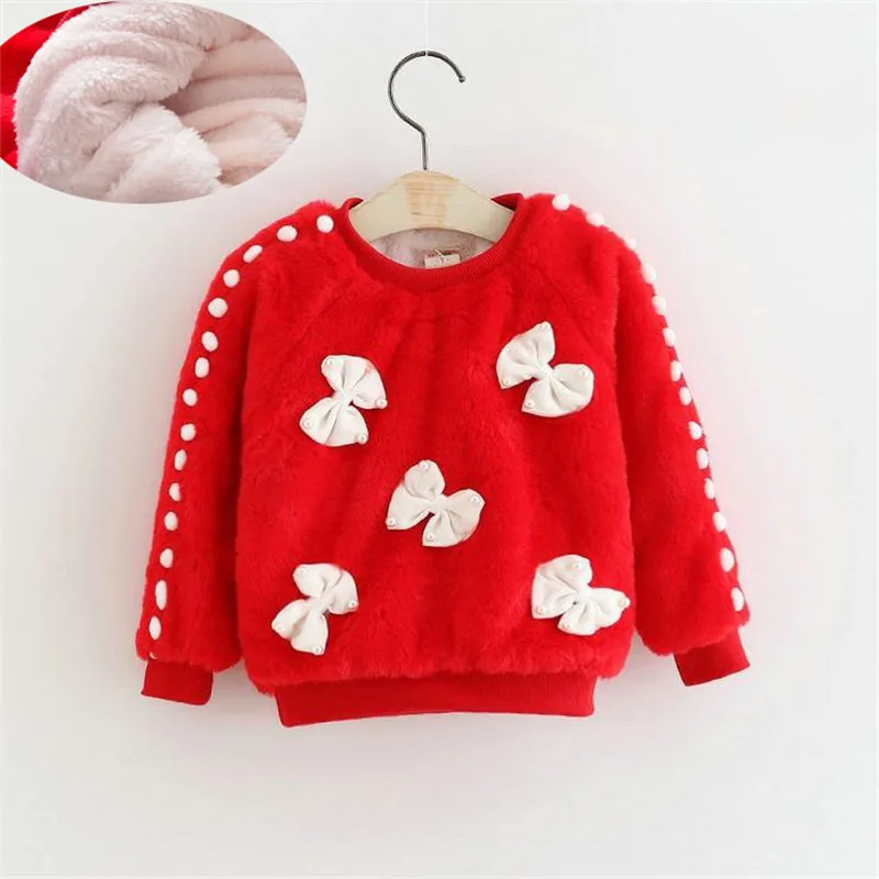 Детский Теплый пуловер BibiCola толстый свитшот для новорожденных верхняя одежда