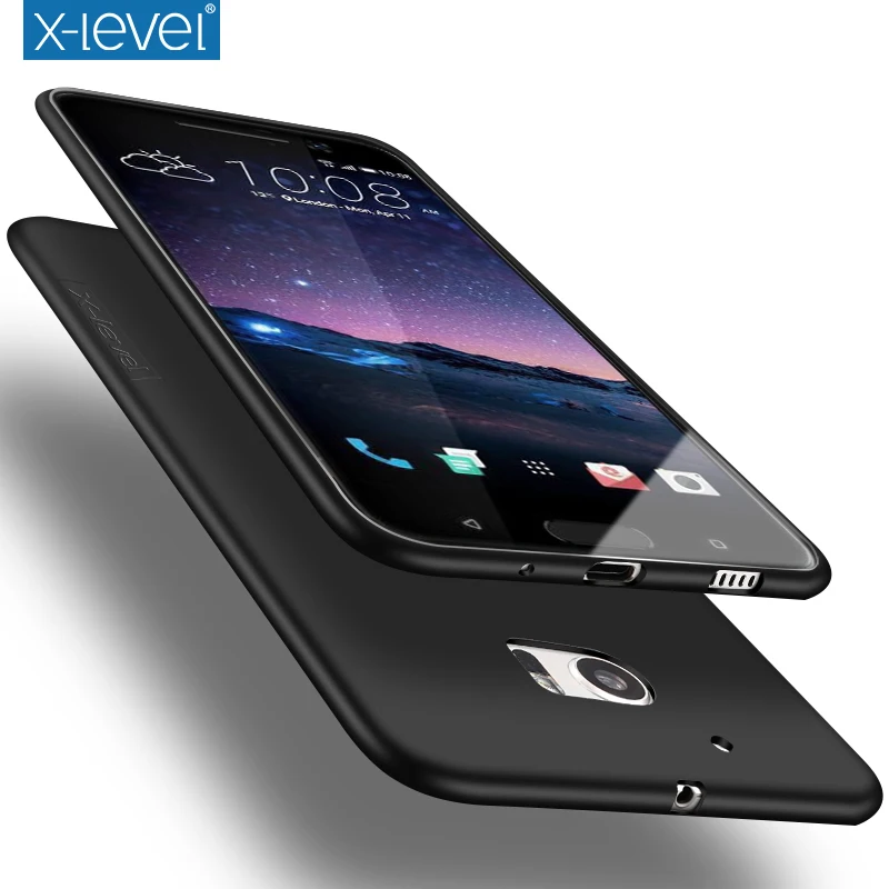 X-Level Роскошный тонкий Силиконовый ТПУ чехол для телефона htc M10 Полный Защитный