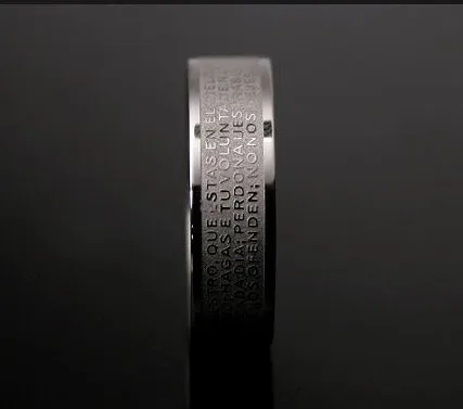 Новое мужское кольцо в стиле панк серебряные кольца из нержавеющей стали для