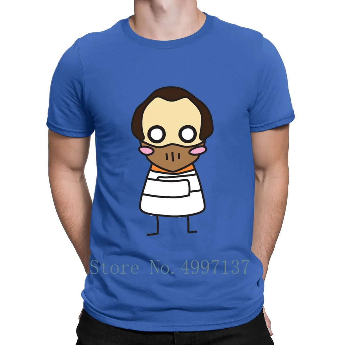 Футболка Hannibal Lecter Do You Feel Like Dinner 100% хлопок новая модная летняя футболка с круглым