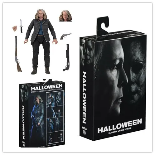 16 см Новая NECA Хэллоуин Ultimate Laurie Strode ПВХ экшн-фигурка игрушка кукла подарок |