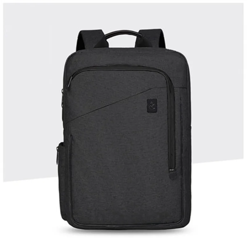 back gray quality Waterproof Backpack Men/Women 15 inch Multifunction Laptop Backpacks new Male outdoor Travel Luggage Bag mochilas - Цвет: back gray