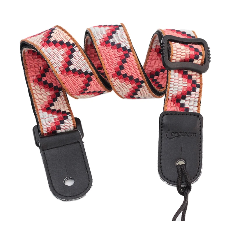 Longteam новая кожи головы хлопок Гитары на долго команда с струны бас Бретели для