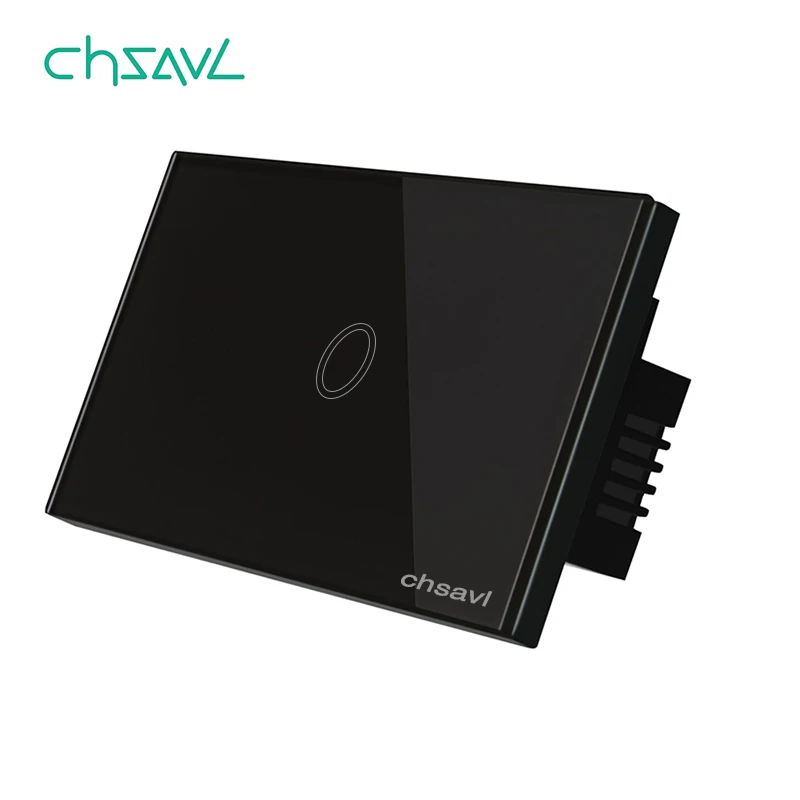 CHSAVL настенный сенсорный выключатель 1 комплект способ стандарт США AC 110 240 В