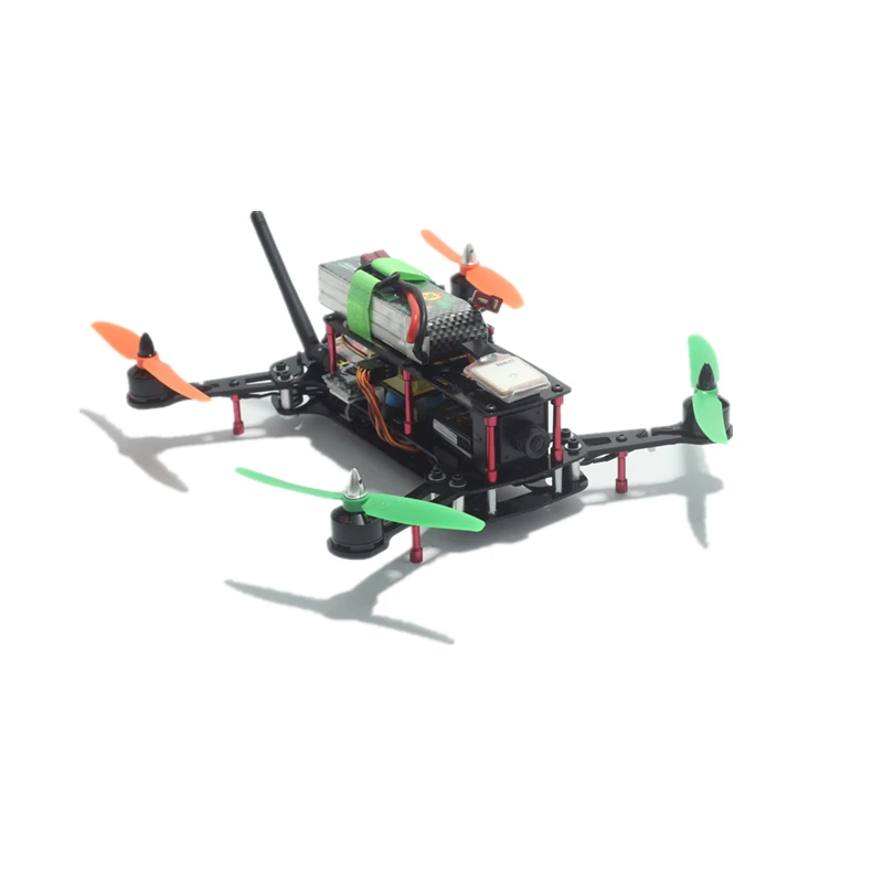 Складной мини Квадрокоптер Таро GE260Z FPV 260 мм CF комплект из углеродного волокна для