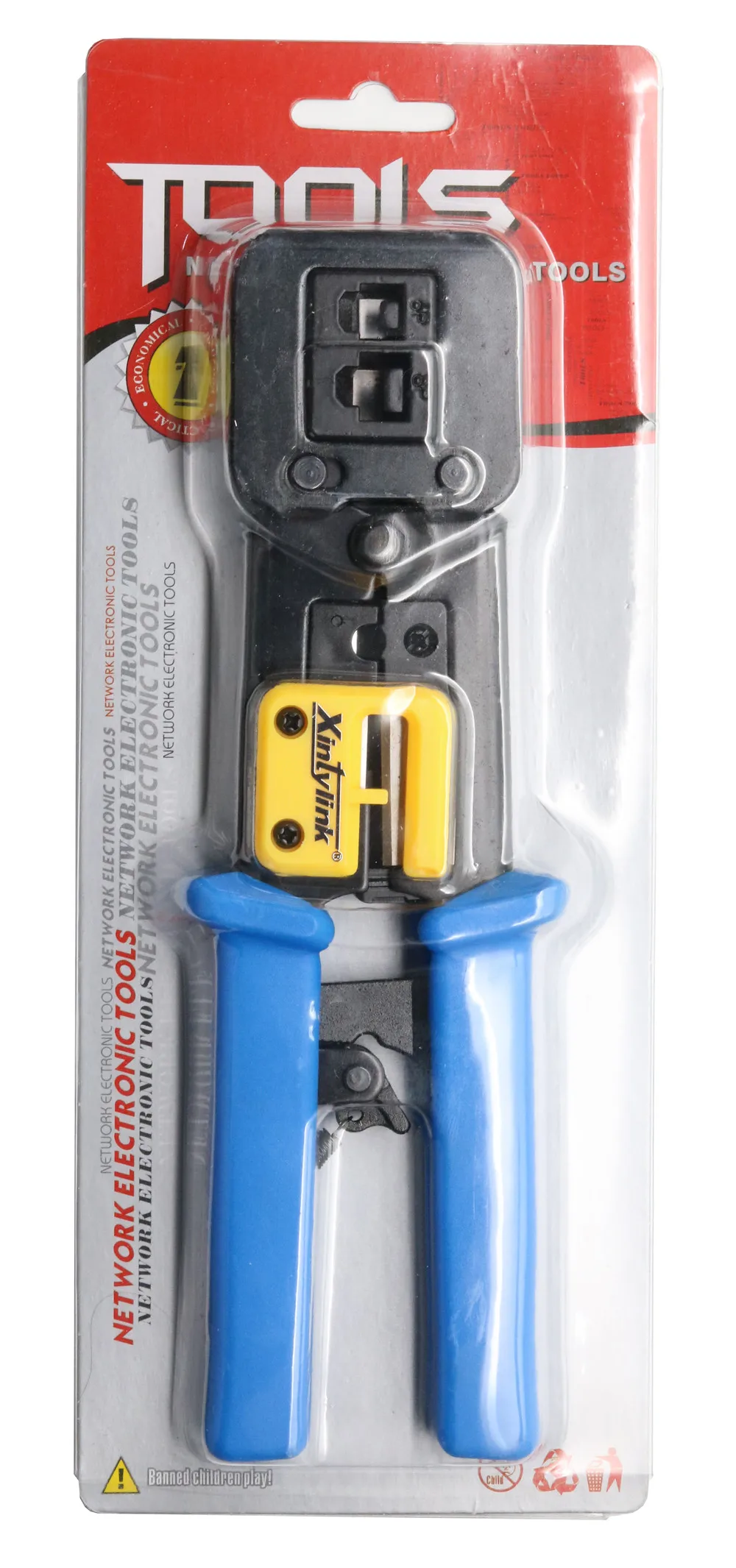 Xintylink сети инструменты EZ RJ45 щипцы RJ11 обжимной инструмент для зачистки кабеля нажав комплект Клещи Щипцы Клип Clipper Многофункциональный кусачки леска плетенка плетенка леска инструмент ЛЕСКА ПЛЕТЕНКА