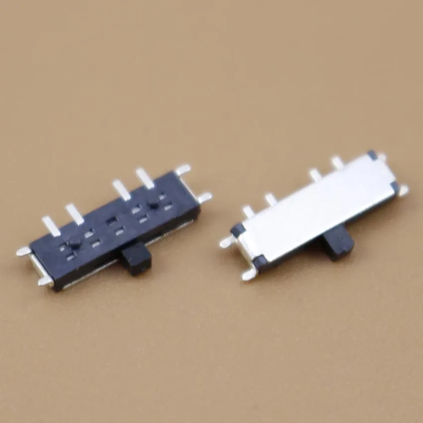 3 позиционный 8 контактный слайдер YuXi DPDT Mini SMD SMT|switch switch|switch slideswitch dpdt |