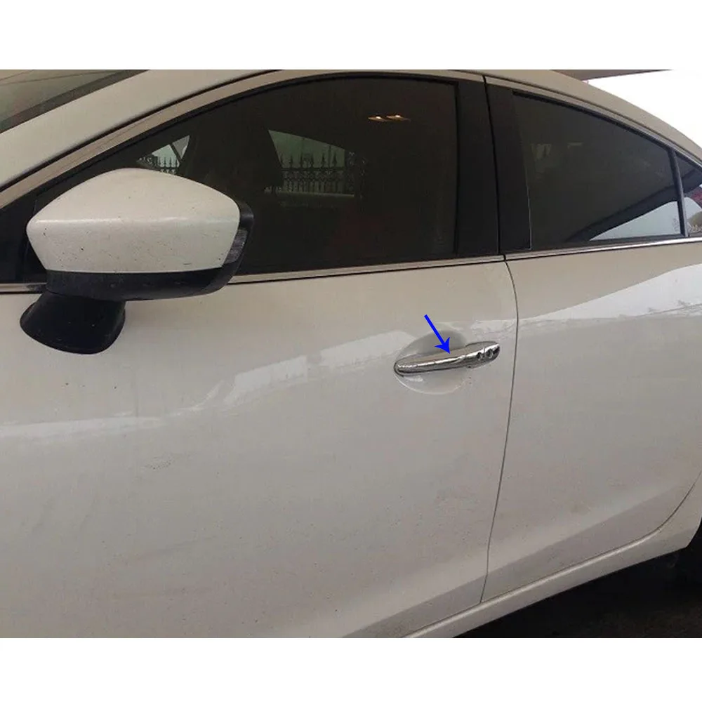 Для Mazda CX-5 CX5 2013 2014 2015 2016 чехол для кузова автомобиля защитный детектор ручка рамка