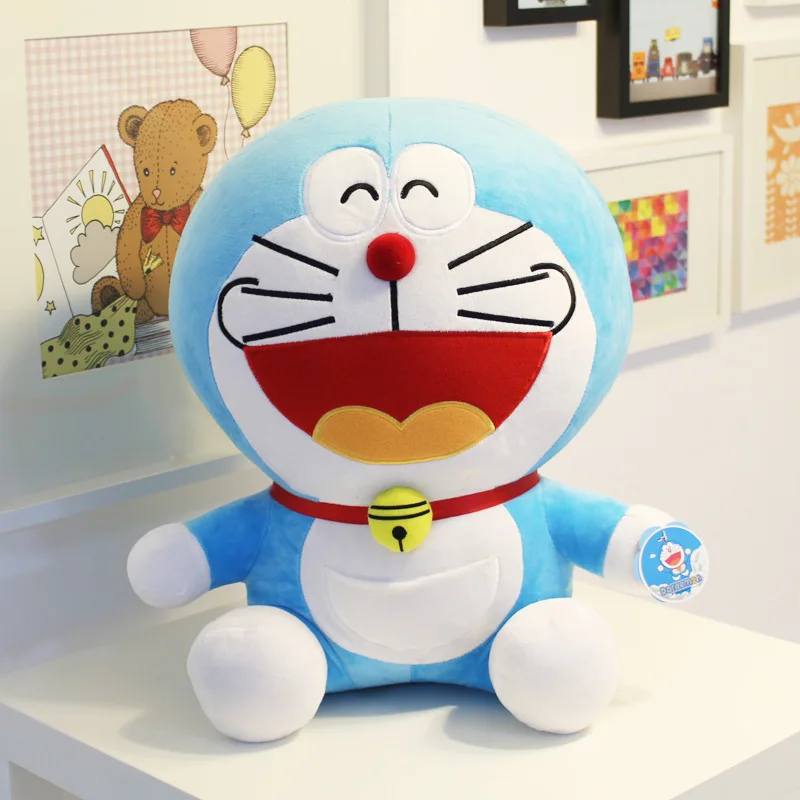 Горячая аниме 25 см Stand By Me Doraemon плюшевые игрушки CuteCat Кукла Мягкие животные Подушка Детские игрушки для детей Подарки фигурка Doraemon