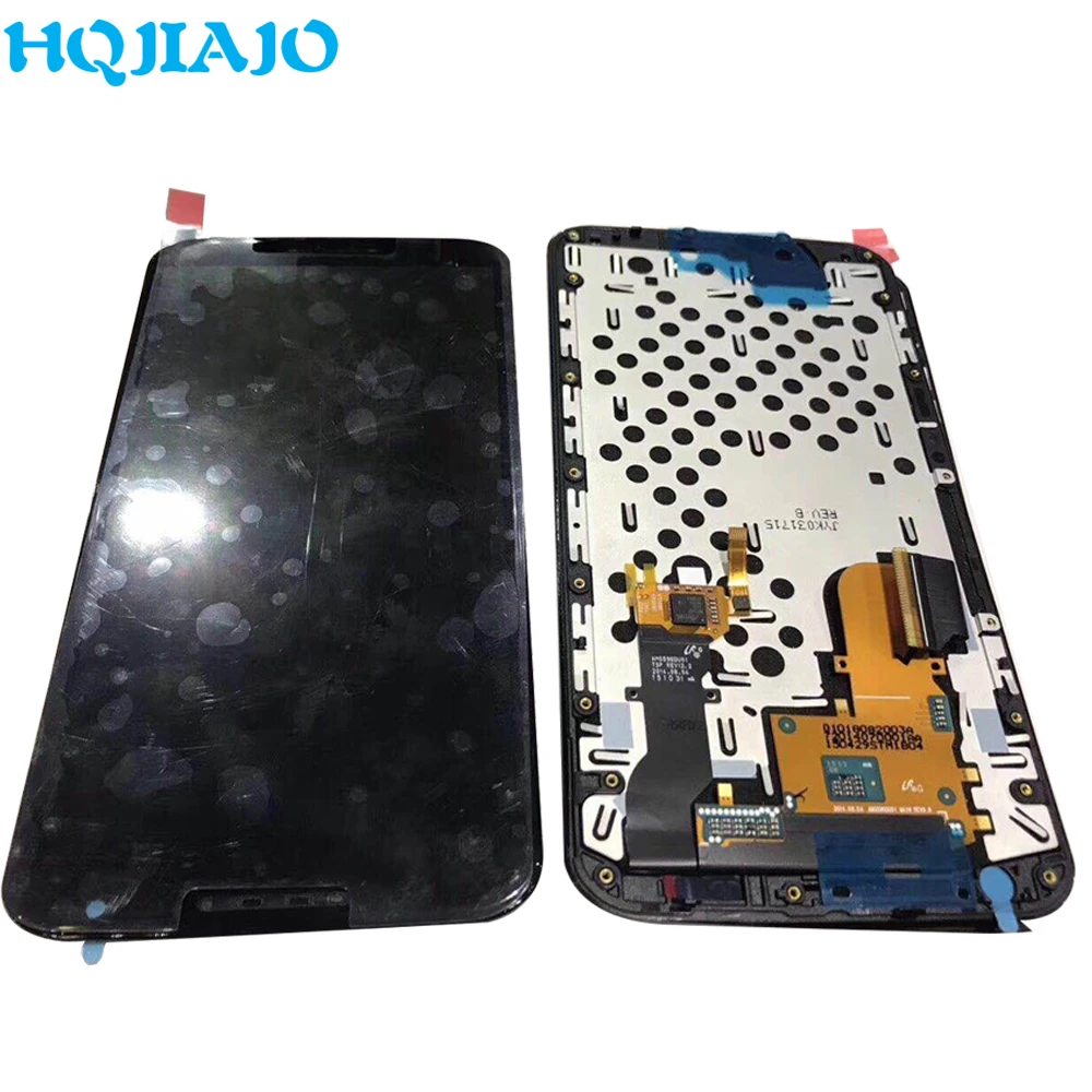 

Оригинальный Для Moto Google Nexus 6 XT1100 XT1103 ЖК-дисплей кодирующий преобразователь сенсорного экрана в сборе для Moto Google Nexus 6 XT1100