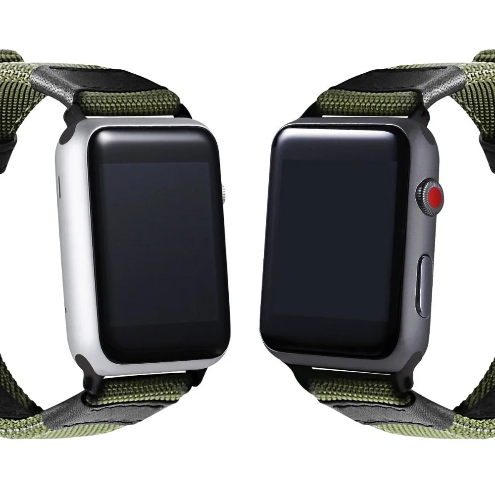 Спортивный нейлоновый ремешок для часов для Apple Watch 4 Band 40 мм 44 мм ремешок для замены ремешка 38 мм 40 мм для iWatch 4 3 2 1 Band
