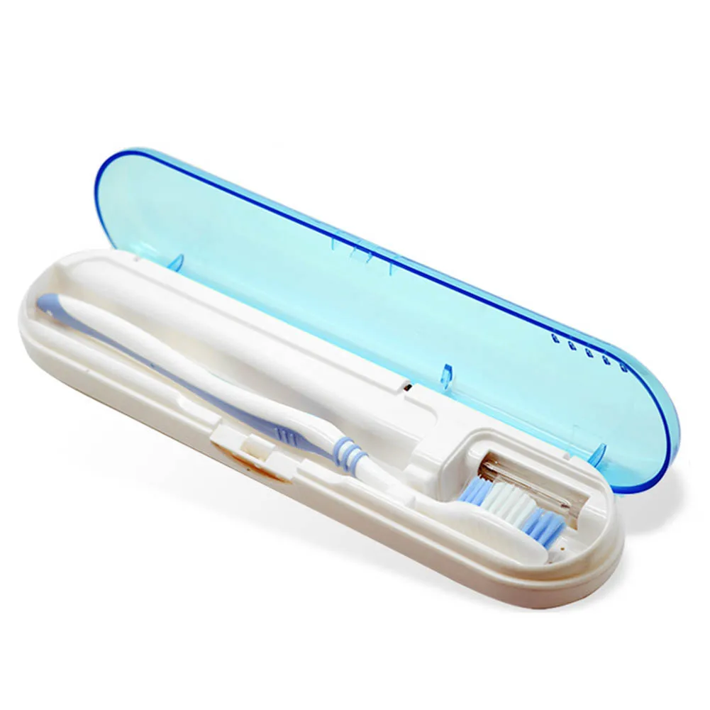 Горячая портативная зубная щетка Автоматическая дезинфекция УФ стерилизация