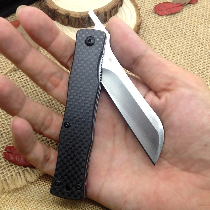 Японская бритва D2 складной нож из стали походные карманные ножи для охоты ручные