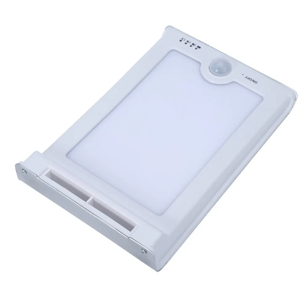 Супер яркий 46 светодиодный уличный светильник на солнечной энергии с датчиком