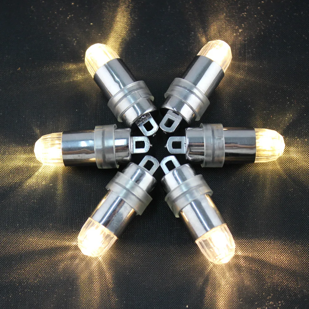 30 шт./лот водонепроницаемый теплый белый погружной светодиодный воздушный шар