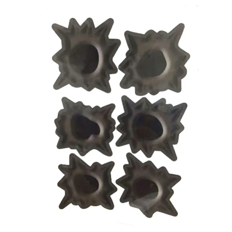 3D наклейка для автомобиля с отверстием имитация царапин водонепроницаемая