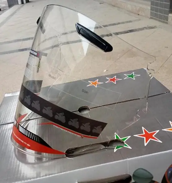 Мотоцикл половина шлем козырек фитинг для Араи мотоциклетные шлемы линзы