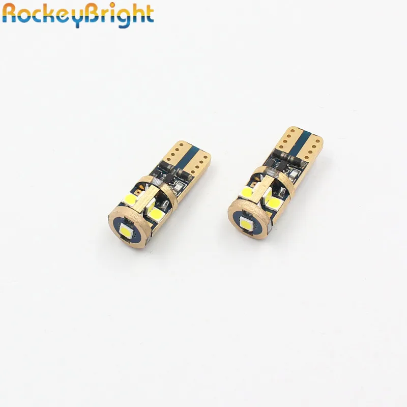 Rockeybright безошисветильник 9smd автомобильный T10 w5w 194 168 светодиодный Внутренний