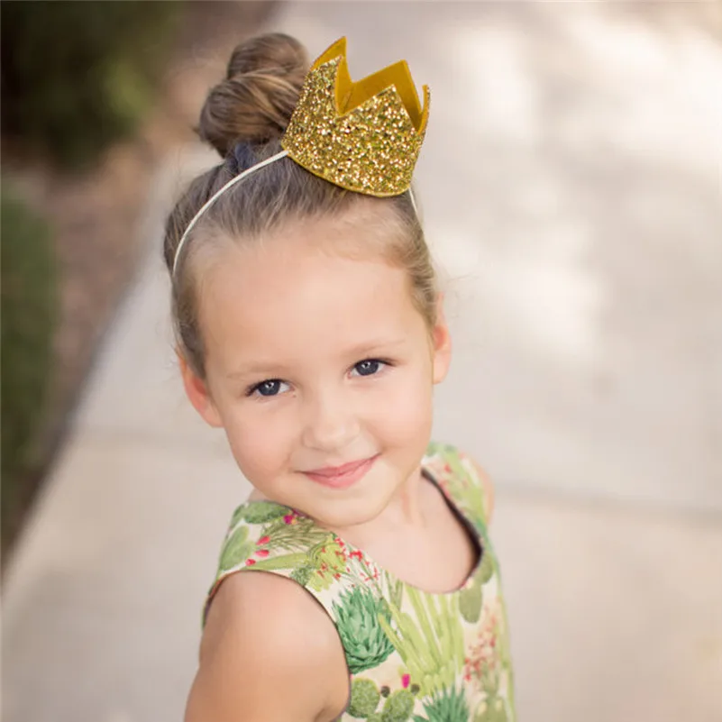 Цветочная корона быстрая детская для вечеринки в честь Дня Рождения эластичная
