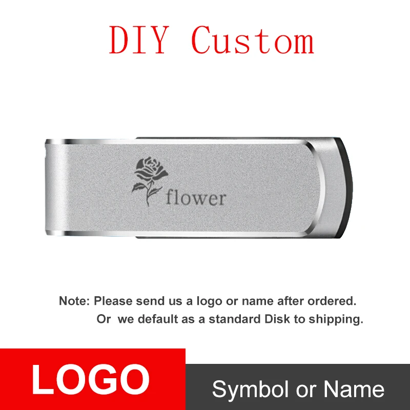 U388 Plus DIY Netac 32 ГБ флешка Поворотный Металлический Флэш-накопитель USB 64 ГБ 16 ГБ 128 ГБ Pendrive U388 Индикатор 360 Поворот DIY Пользовательские Memory Stick U Диск флешки - Цвет: U388 Plus DIY