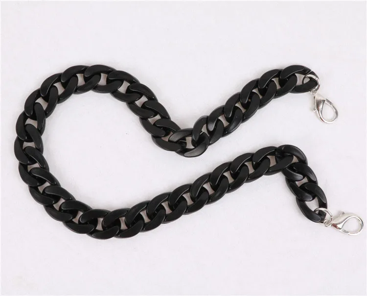 Рыбья кость, 60-120 см, акриловая смола, сумка на цепочке, ремешок для сумки, пластиковый ремешок, модная цветная женская сумка, аксессуары, плечевой ремень