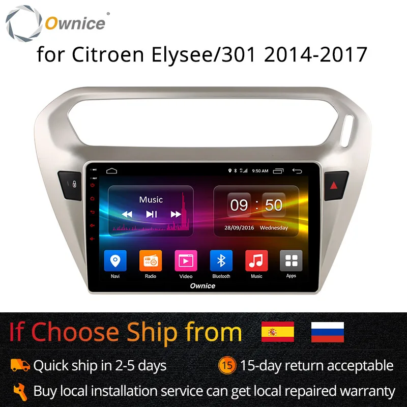 Ownice K1 K2 Android 8 1 Восьмиядерный автомобиль радио плеер с gps навигатором для peugeot 301