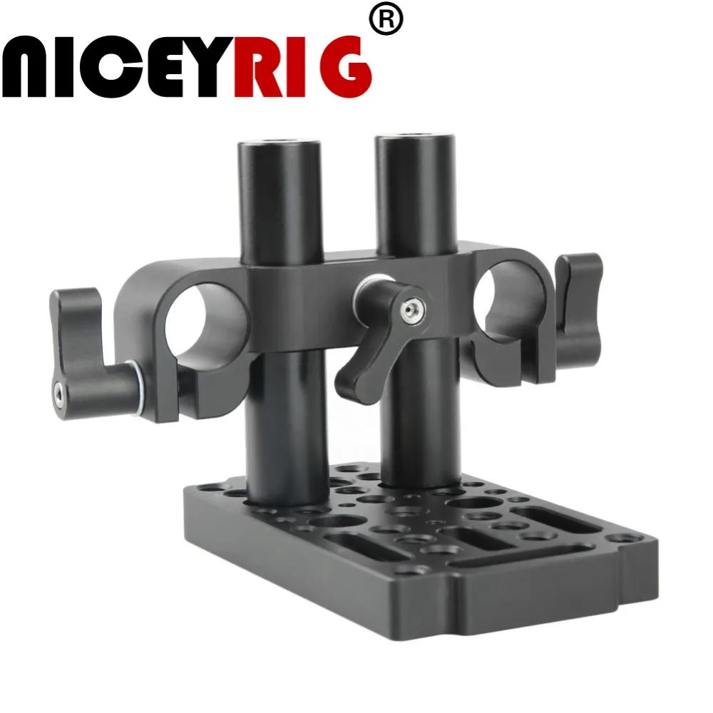 Пластина для видеокамеры NICEYRIG с простым переключением пластины 15-миллиметровым