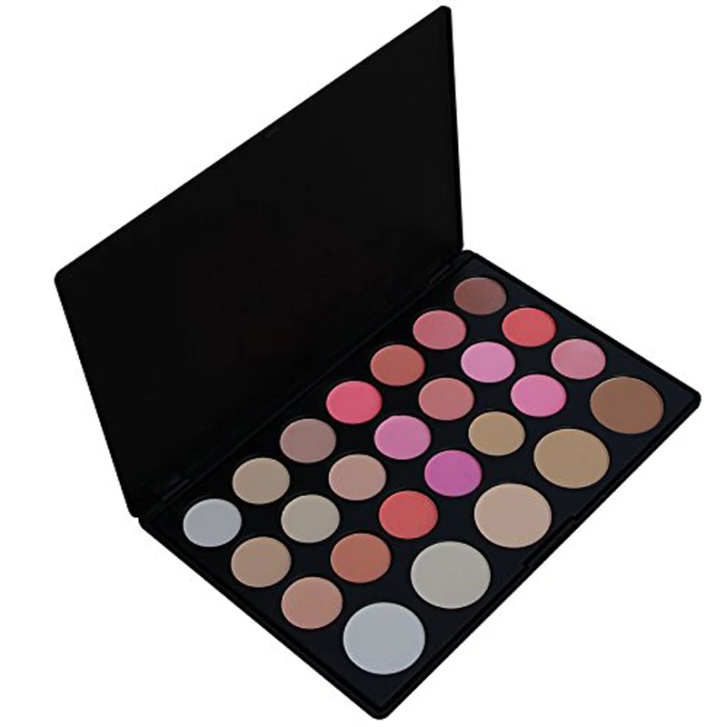 Мода Яркий 26 Цветов Теней Для Век Тени для век Румяна Combo Палитра|eyeshadow matte|palette