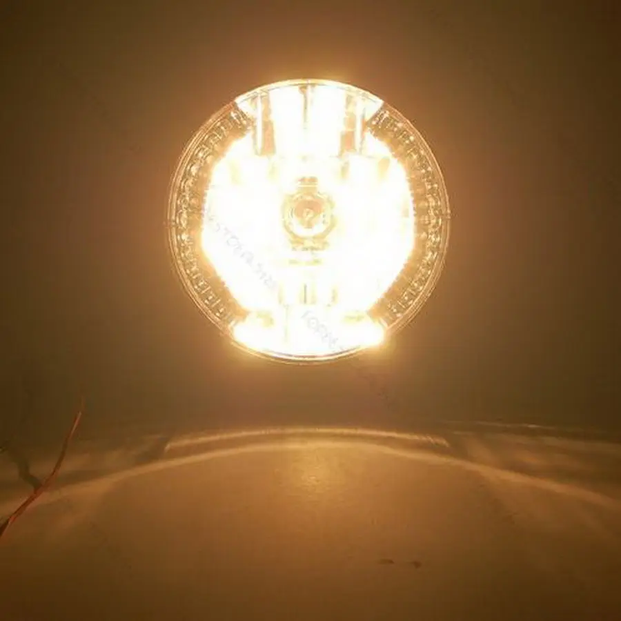 Pecham универсальная фара для мотоцикла 12 В Motos 26 LED Angel Eye Поворотная сигнальная