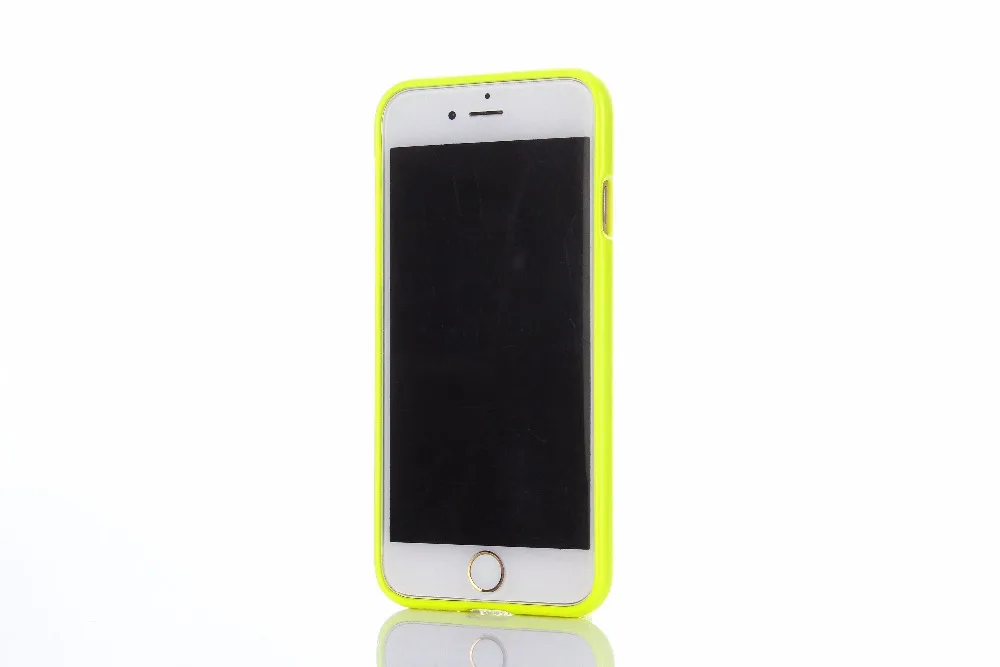 Меркурий натуральная Goospery флуоресцентный Желейный чехол для iPhone 6 6s 7 8 Plus X XS XR Xs Max 11 11PRO 11 Pro Max