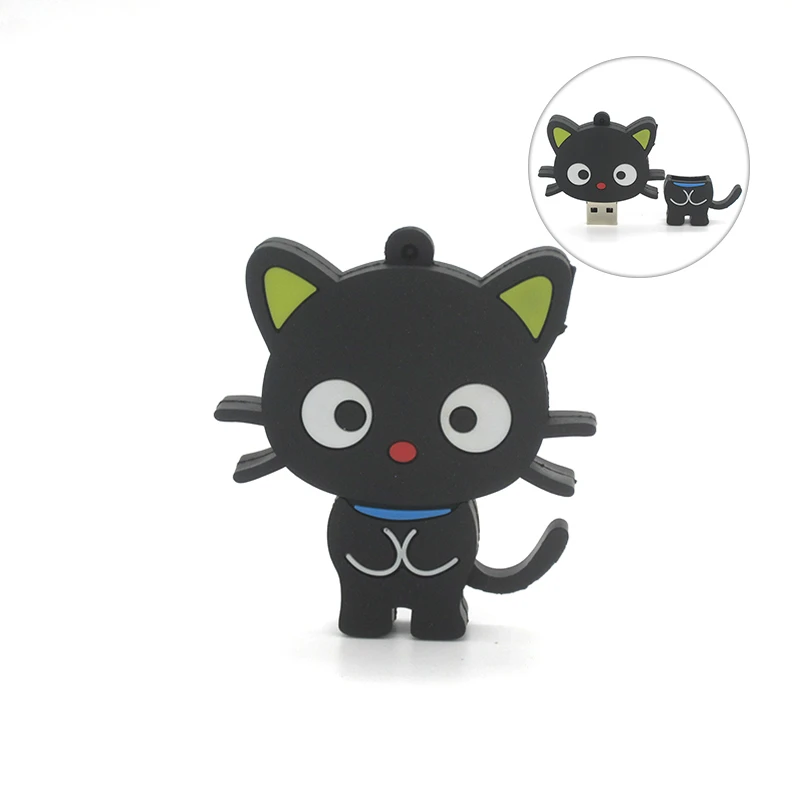 Usb флеш накопитель в виде мультяшного милого кота 32/16/8/4/64 ГБ|USB флэш-накопители| |