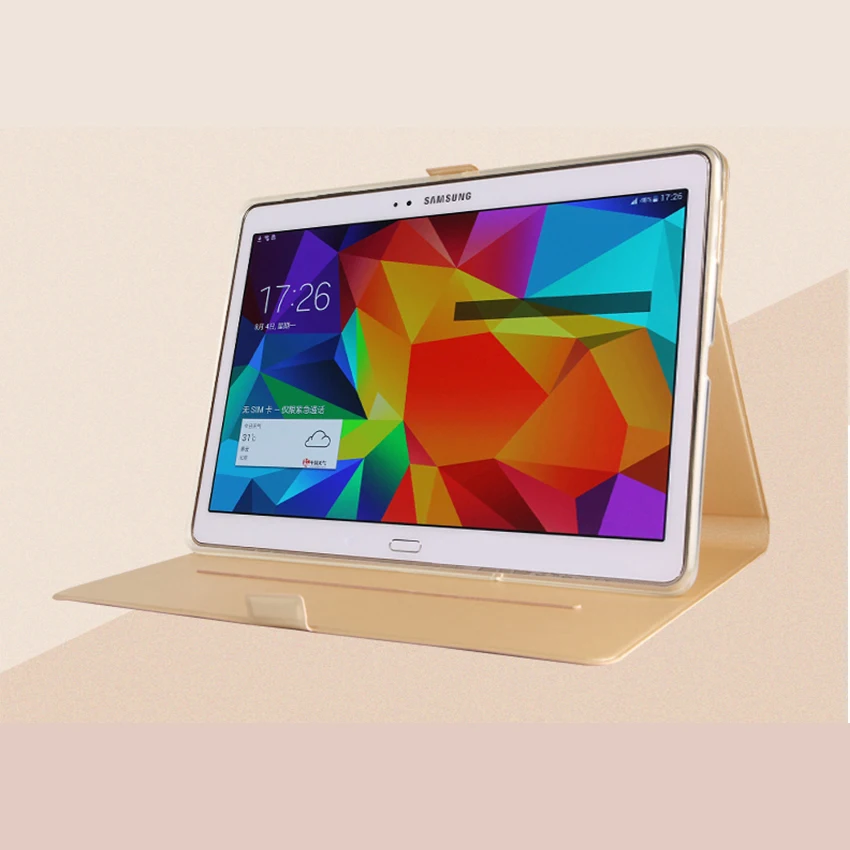 Чехол из искусственной кожи Tab S 10 5 дюйма тонкий противоударный защитный чехол