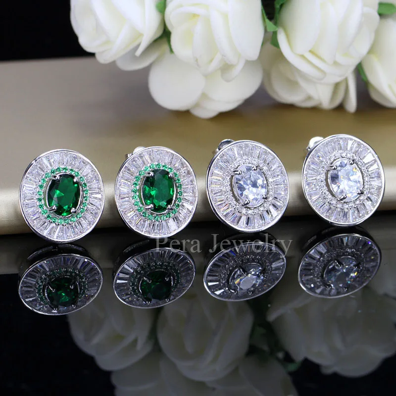 Женские серьги гвоздики с кристаллами серебристого Вечерние|brand stud earrings|fashion