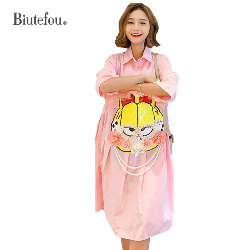 2019 Весна и лето длинные платья с блестками женская мода расшитая бисером нашивка