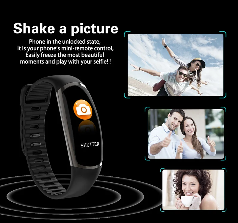 Смарт-браслет R16 Android IOS пульсометр монитор сна кровяное давление фитнес-трекер