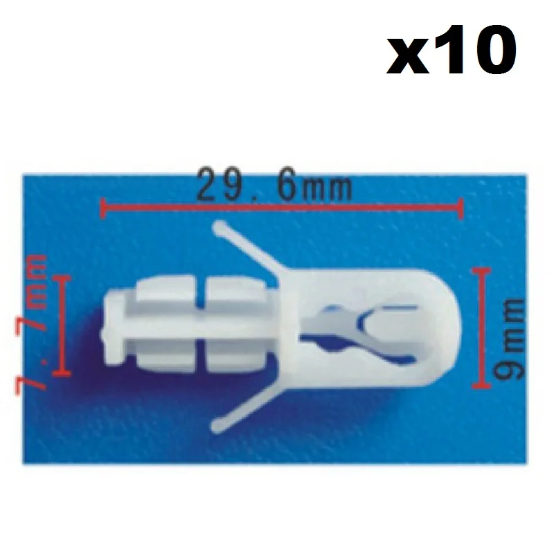 

10x нейлоновые зажимы для формования крыши для Acura для Honda 90666-SS0-003 Legend TL preвстроенная