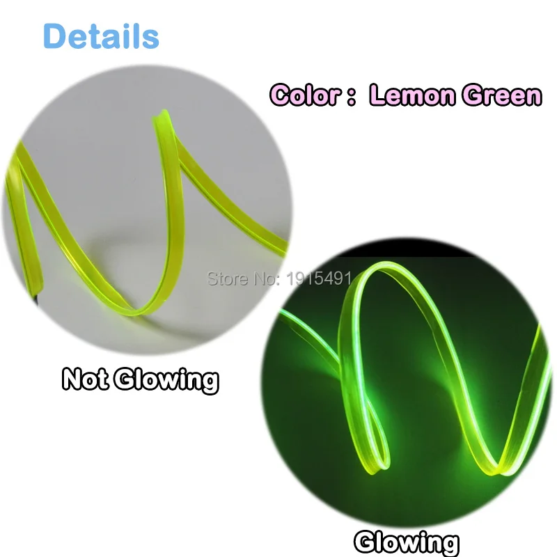 Автомобильный Интерьер Декор 1 м 5 гибкая 2 3 мм юбка электропровод трон светящаяся