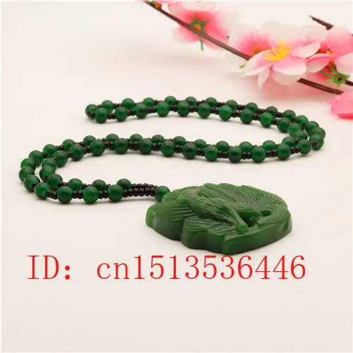 Резная девятихвостая лиса нефритовая подвеска натуральные китайские зеленые