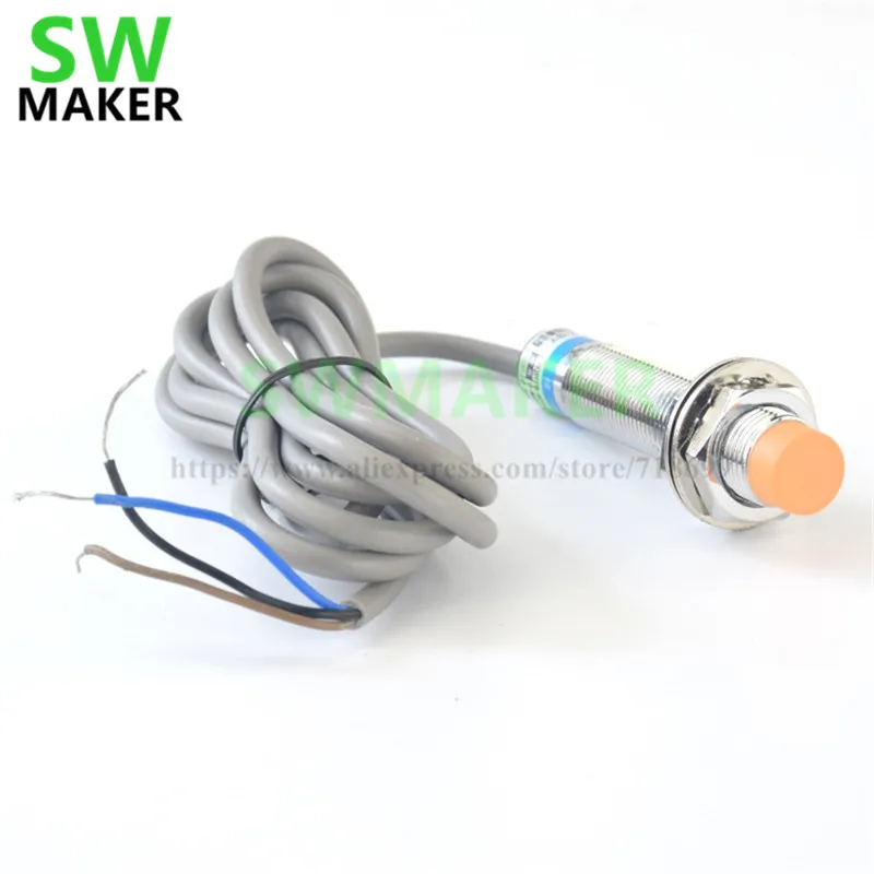 Индуктивный датчик приближения SWMAKER LJ12A3 4 Z/индуктивный 6V 36V для 3D принтера Reprap Prusa