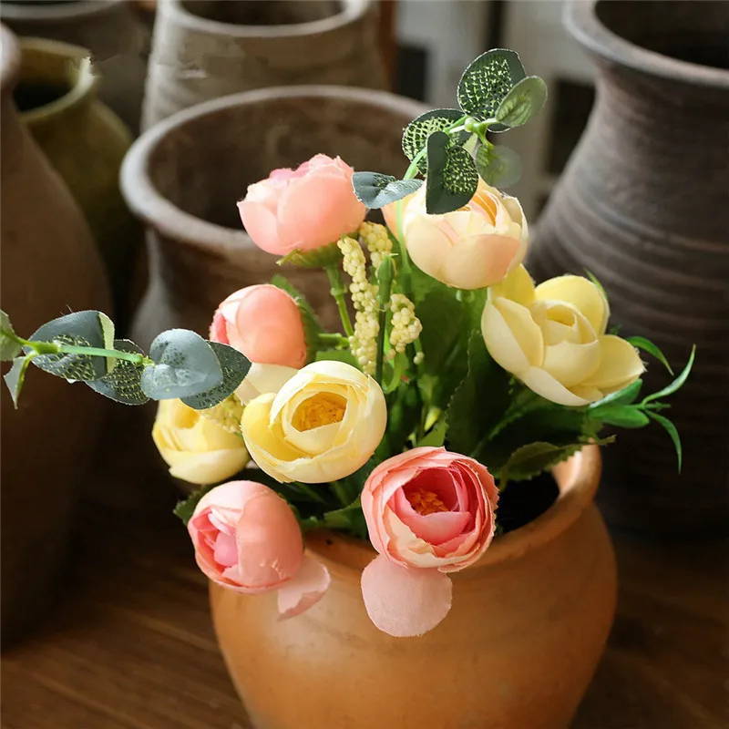 Искусственные акварельные бутоны с драконом для невесты домашние вечерние букет