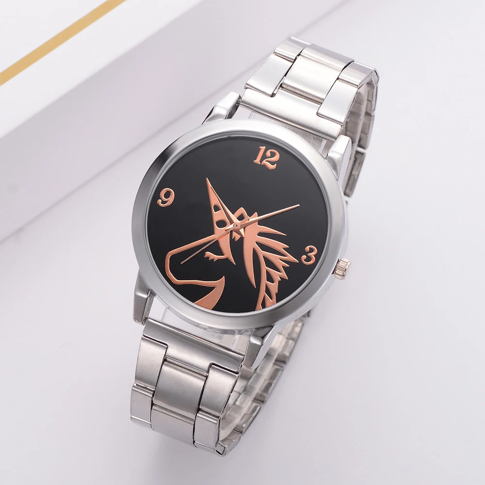 Top Style Watches Fashion Ladies Wristwatch Steel Stainless Band Brand 2019 Women Quartz Casual | Наручные часы
