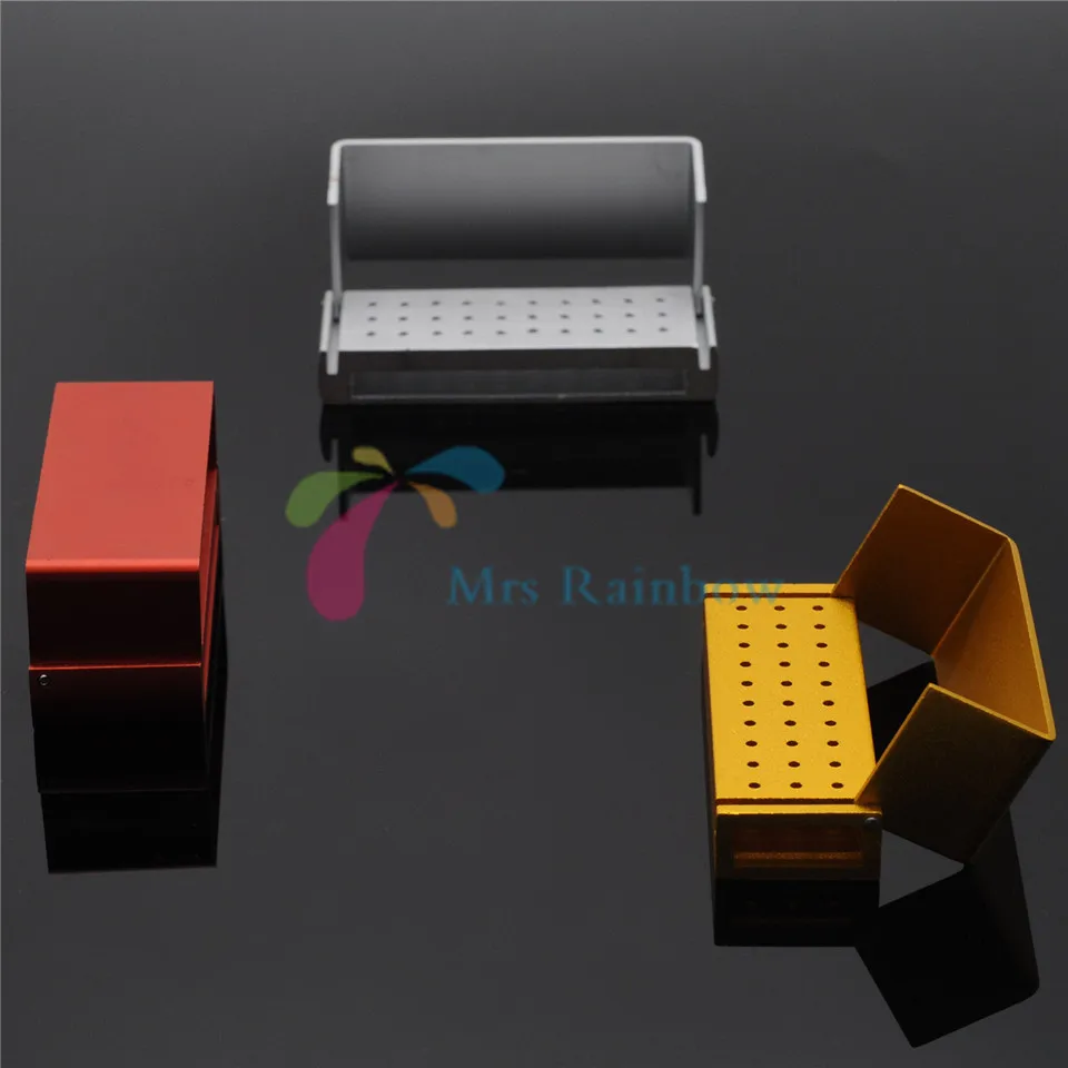 3 шт. стоматологические боры блоки Автоклавный держатель для дезинфекции