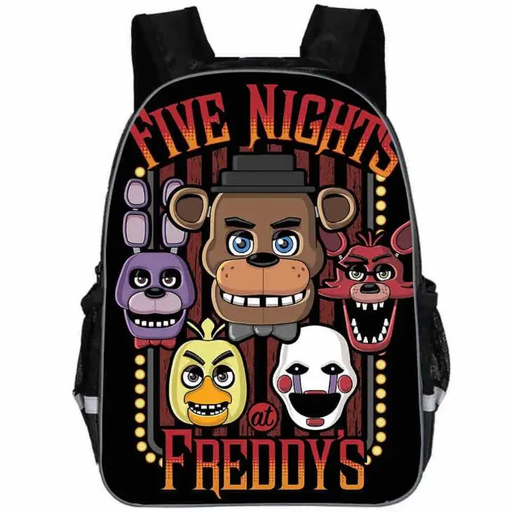 Рюкзак FNAF с принтом для мужчин и женщин повседневные школьные ранцы ноутбука в