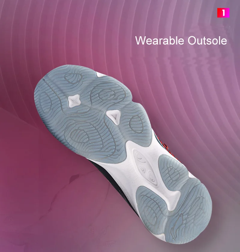 Li-Ning/Женская тренировочная обувь RANGERTD для бадминтона; износостойкая спортивная обувь с противоскользящей подкладкой; кроссовки; AYTP012 XYY114