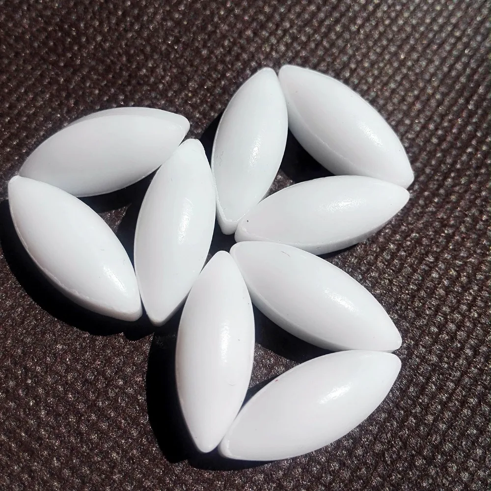 A8x20mm оливковая форма PTFE магнитная мешалка смеситель белый цвет стержень